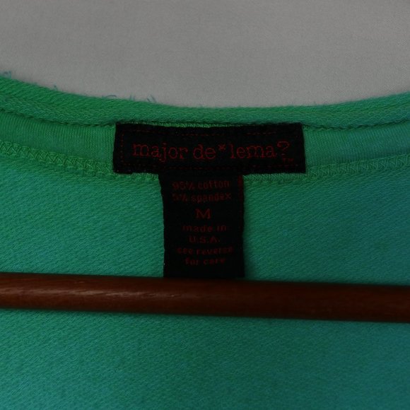 Major De Lema Women's Green Patchwork Button Card - Picture 4 of 6